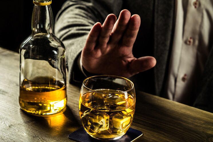 Desexo de abandonar o alcol