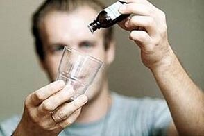 Gotas medicinais do alcoholismo